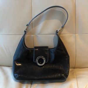 Cole Haan Black Mini Hobo Handbag